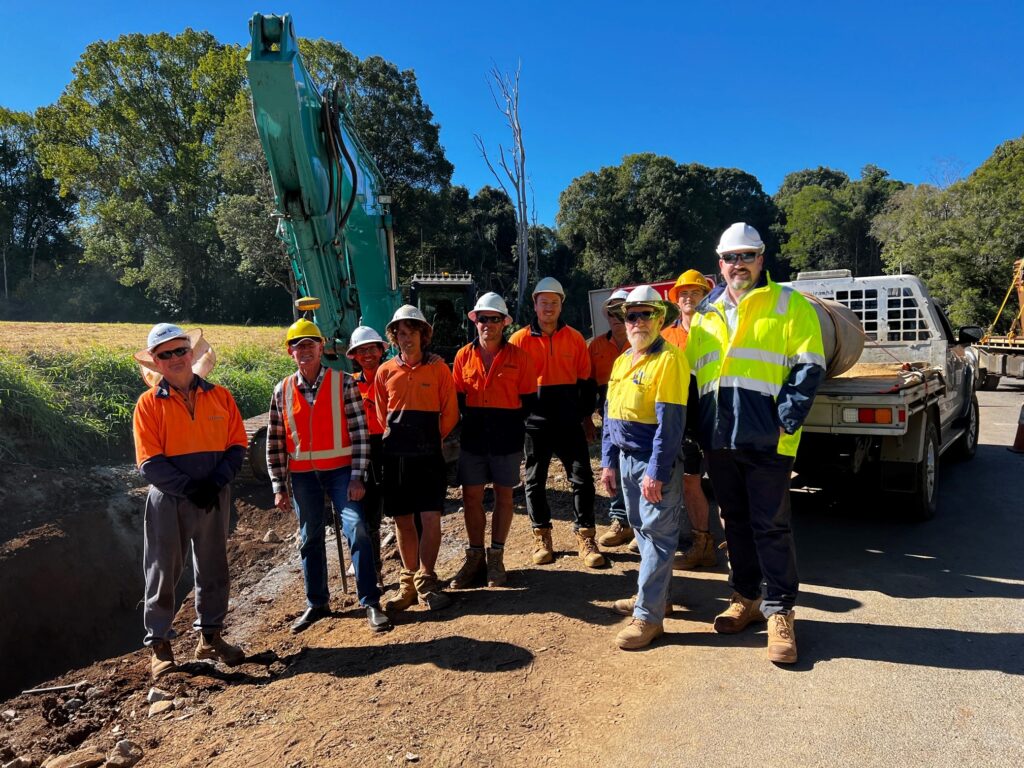 St Helena pipeline project completed — Rous News